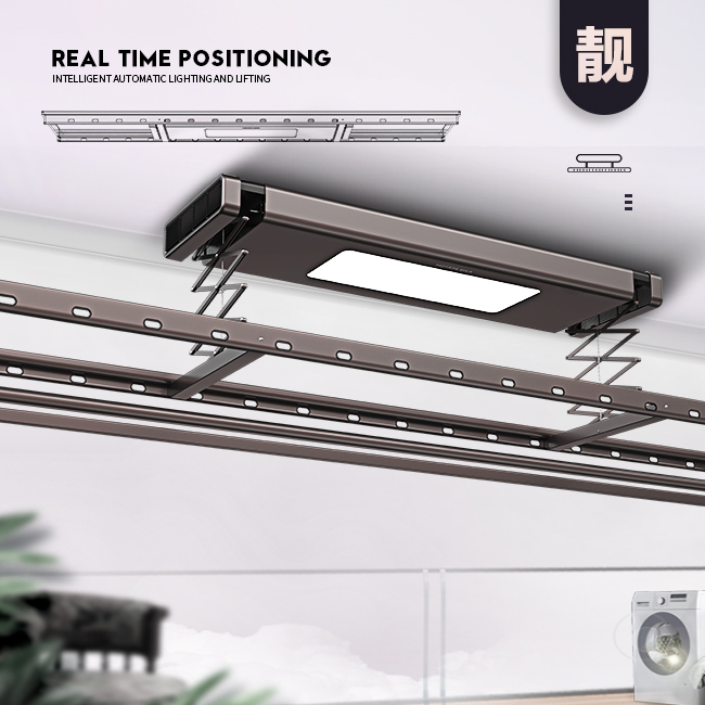 選擇電動(dòng)晾衣架的幾個(gè)理由，電動(dòng)晾衣架和手搖晾衣架的對(duì)比